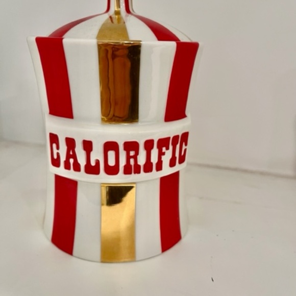RARE Jonathan Adler CALORIFIC Vice Collection canister - Picture 2 of 5